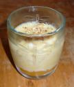 Trifle chocoloat blanc/pêches